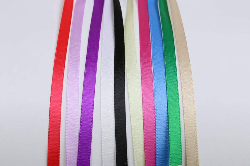 Ribbonitlux 1/4"" Wide Solid Grosgrain Ribbon 25 Yards (465-Purple)  Set for Gift Wrapping  Party Decor  Sewing Applications  Wedding and Craft - Image 4